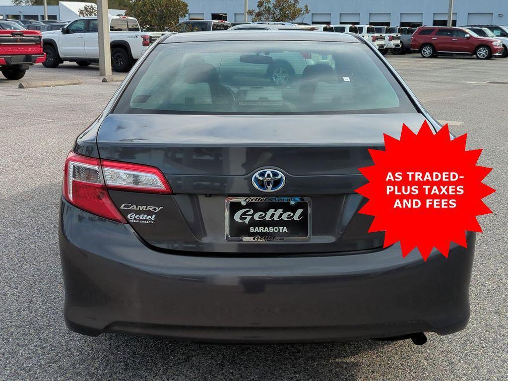 used 2014 Toyota Camry Hybrid car, priced at $9,999