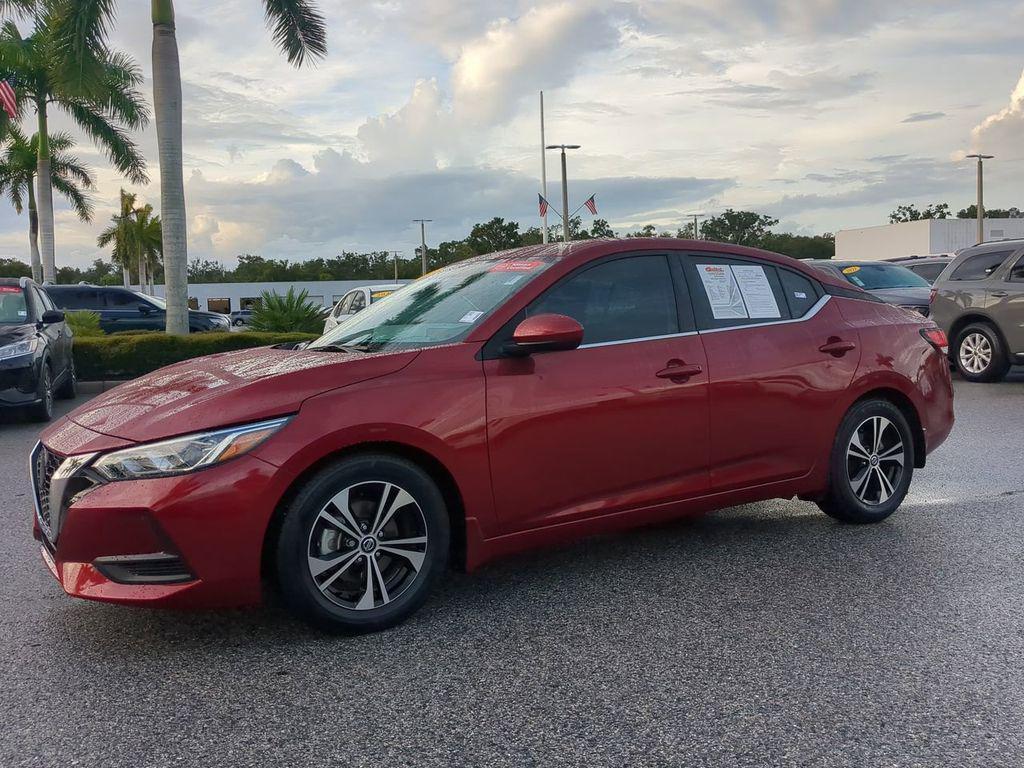 used 2021 Nissan Sentra car, priced at $16,497