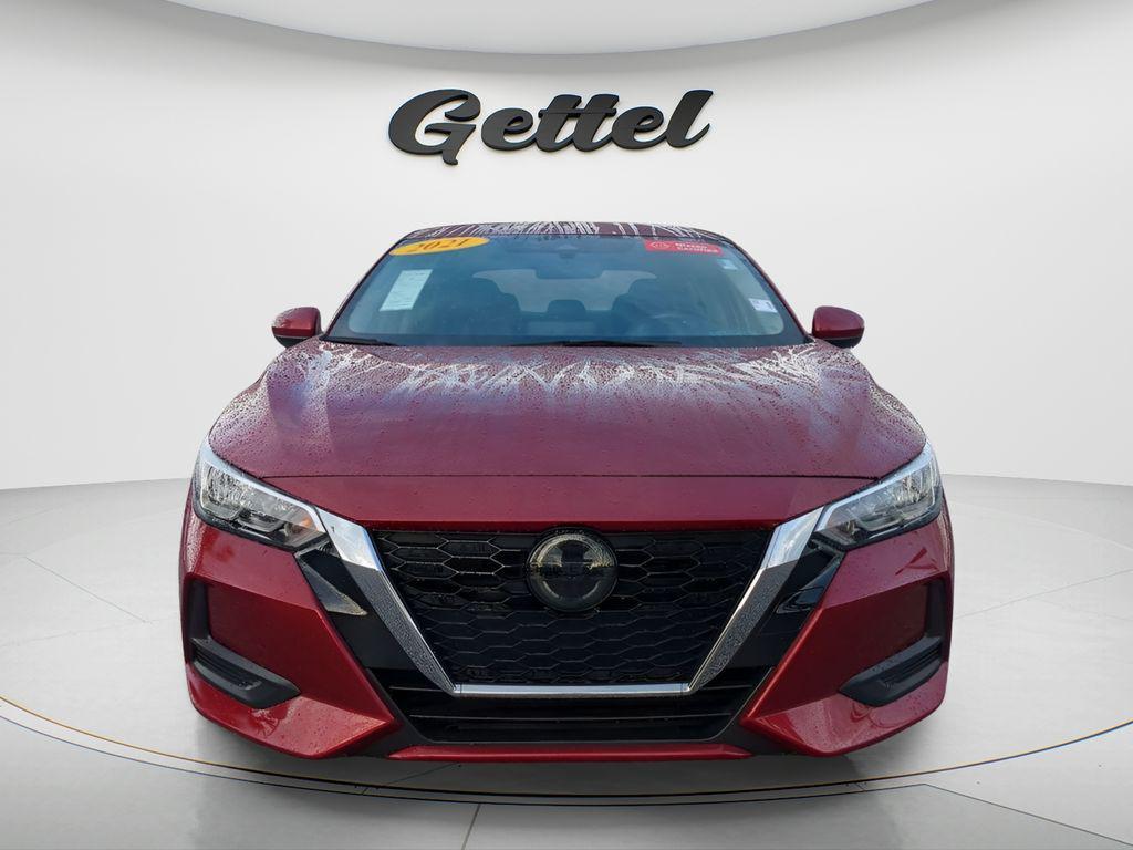 used 2021 Nissan Sentra car, priced at $16,362