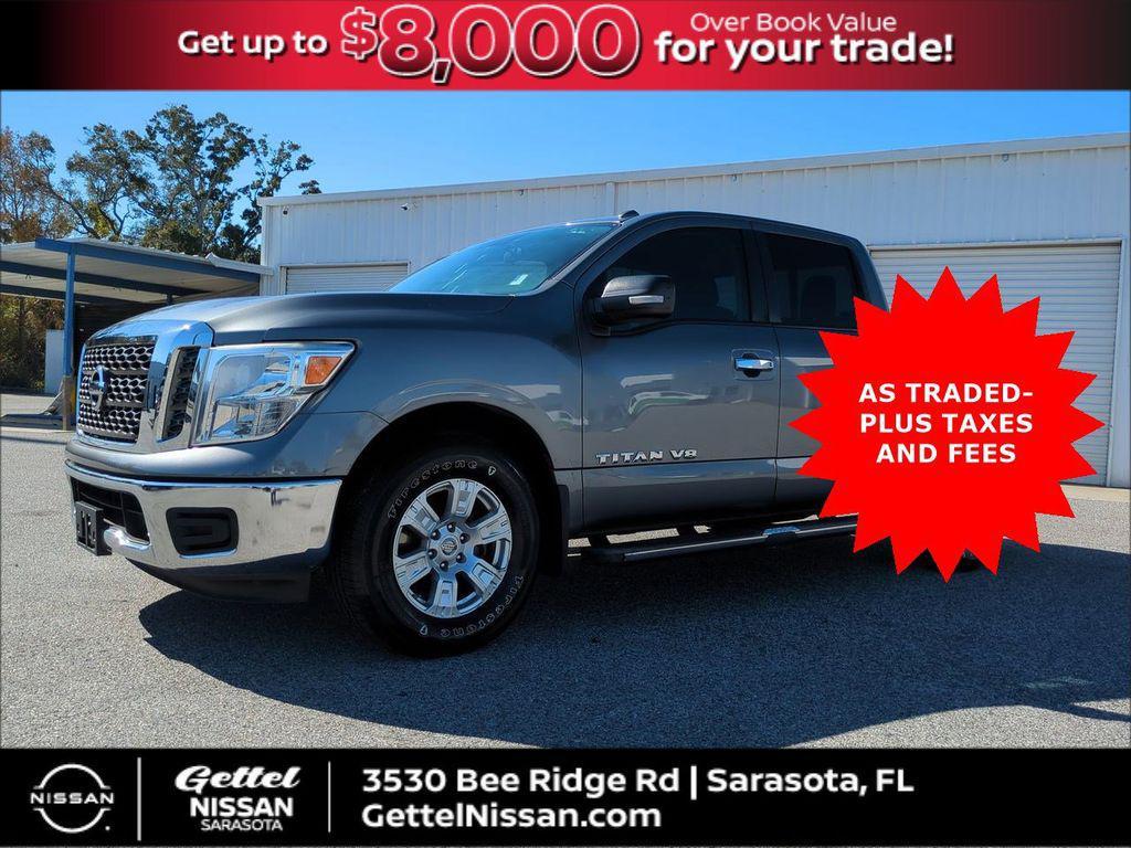 used 2018 Nissan Titan car, priced at $14,999