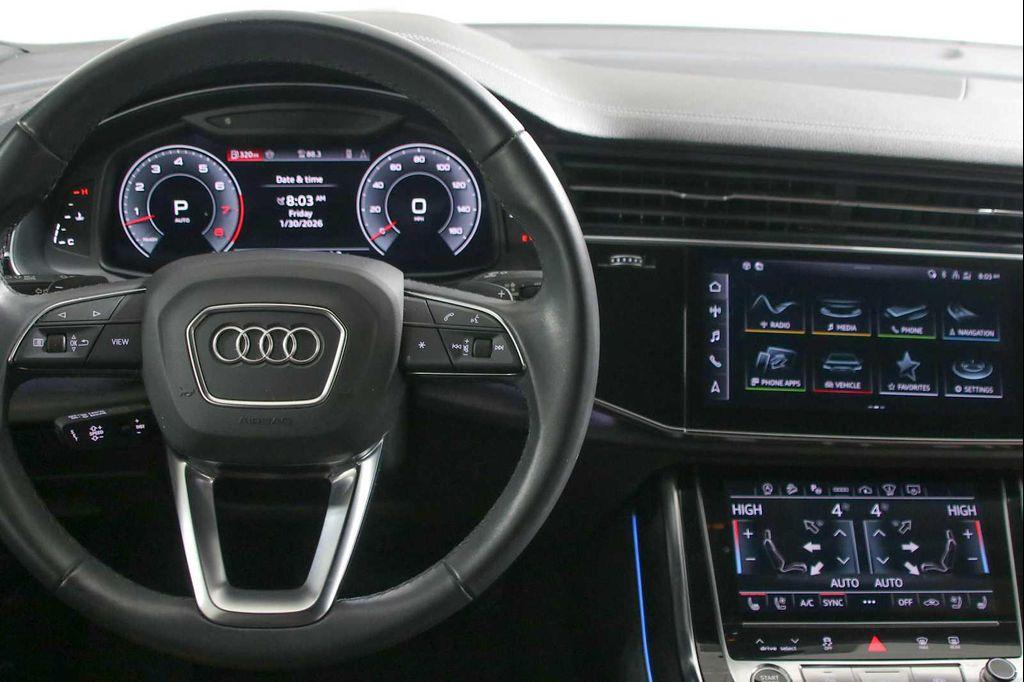 used 2023 Audi Q8 car, priced at $52,991