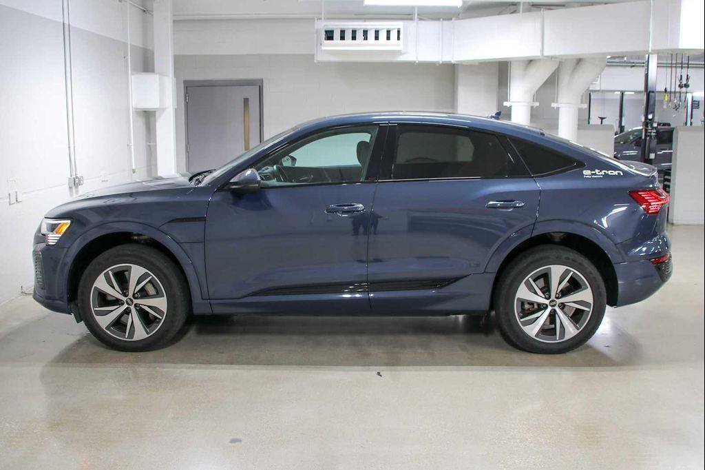 used 2024 Audi Q8 e-tron Sportback car, priced at $39,991