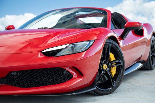 used 2024 Ferrari 296 GTS car, priced at $414,900