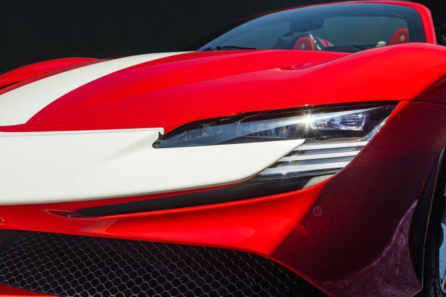 used 2022 Ferrari SF90 Spider car, priced at $599,900