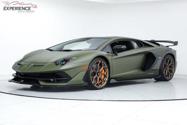 used 2020 Lamborghini Aventador SVJ car, priced at $849,000