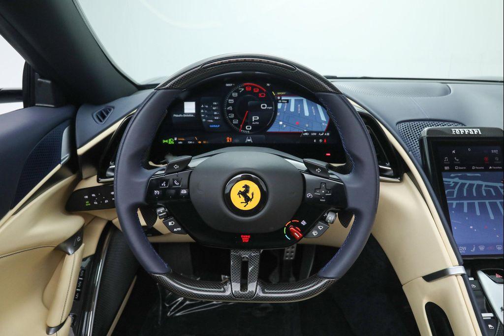 used 2025 Ferrari Roma Spider car, priced at $356,584