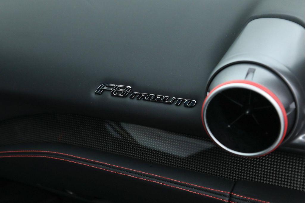 used 2021 Ferrari F8 Tributo car, priced at $385,000