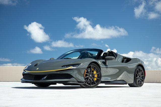 used 2022 Ferrari SF90 Spider car, priced at $599,900