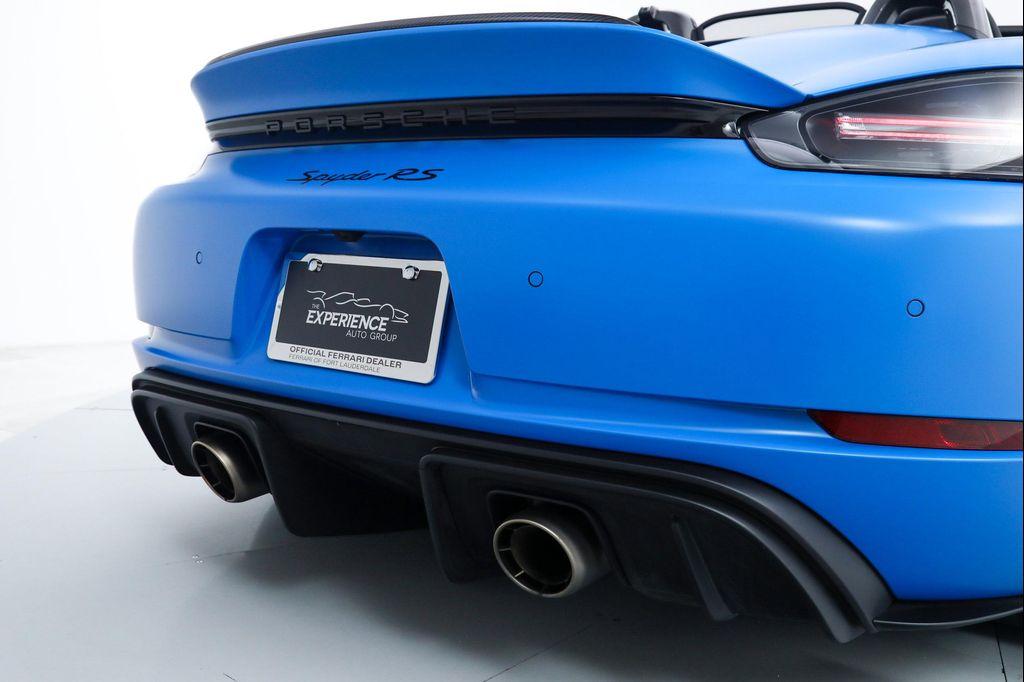 used 2024 Porsche 718 Spyder car, priced at $216,584