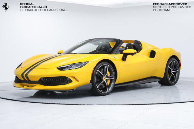 used 2024 Ferrari 296 GTS car, priced at $419,900