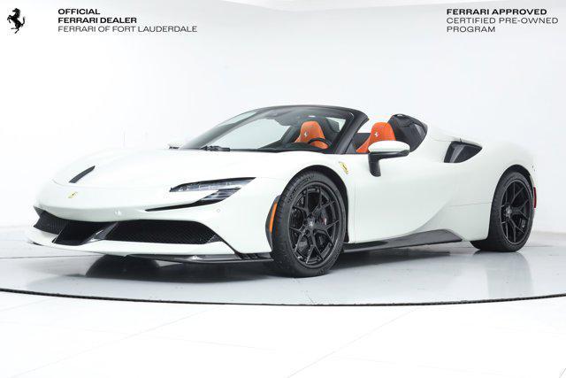 used 2023 Ferrari SF90 Spider car, priced at $629,900