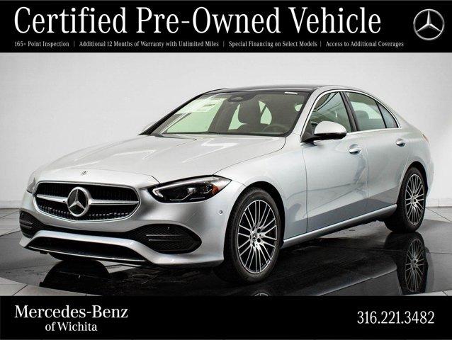 used 2025 Mercedes-Benz C-Class car, priced at $39,998