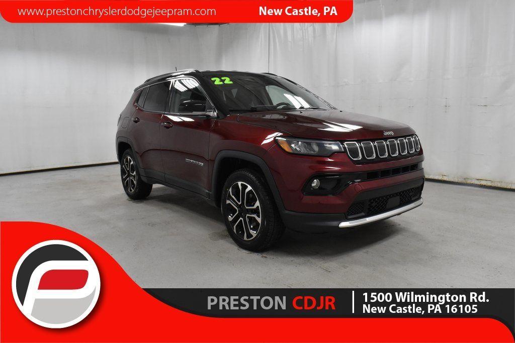 used 2022 Jeep Compass car, priced at $17,998