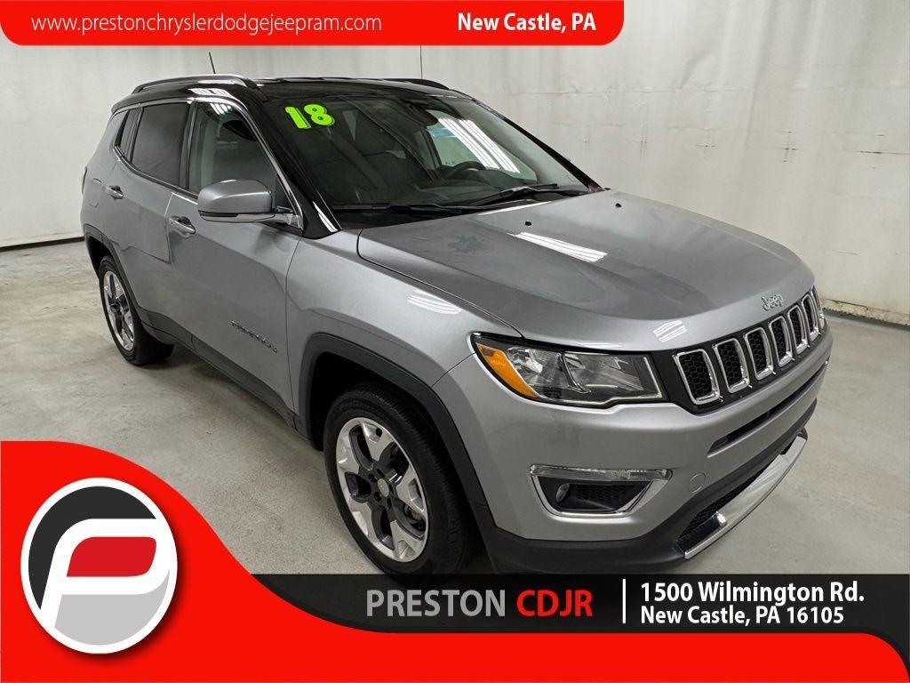 used 2018 Jeep Compass car, priced at $21,498