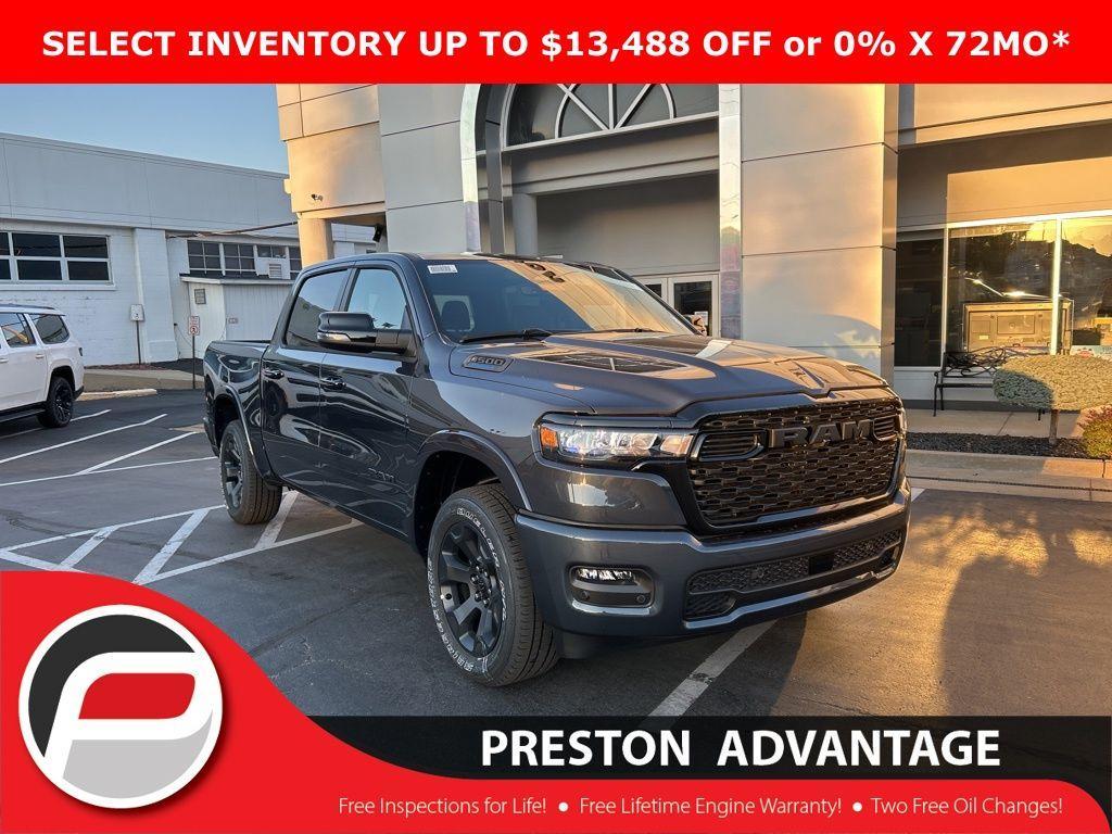 new 2025 Ram 1500 car, priced at $47,057