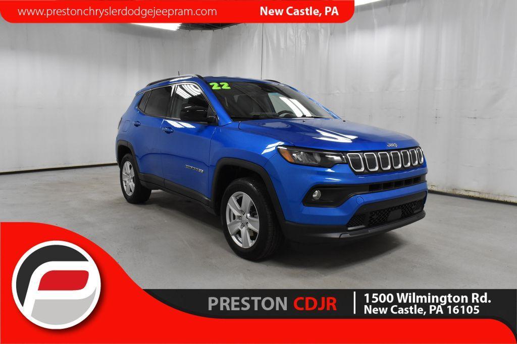 used 2022 Jeep Compass car, priced at $22,498