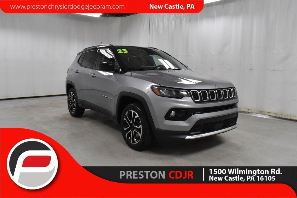 used 2023 Jeep Compass car, priced at $24,498