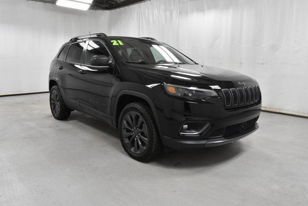 used 2021 Jeep Cherokee car, priced at $20,998
