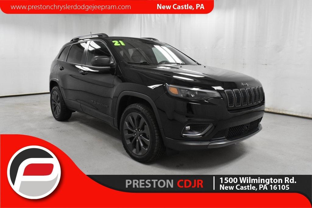 used 2021 Jeep Cherokee car, priced at $21,990