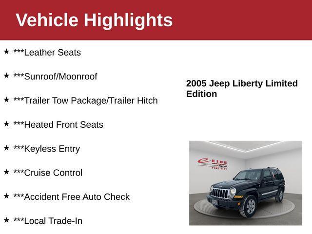 used 2005 Jeep Liberty car, priced at $5,000