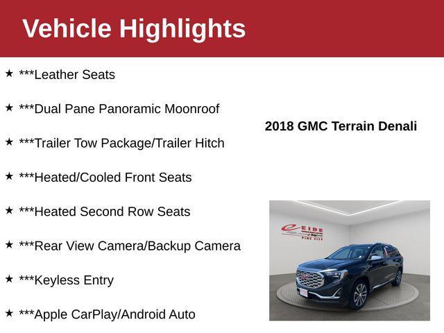used 2018 GMC Terrain car, priced at $15,350