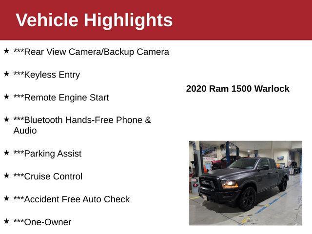 used 2020 Ram 1500 Classic car, priced at $19,350