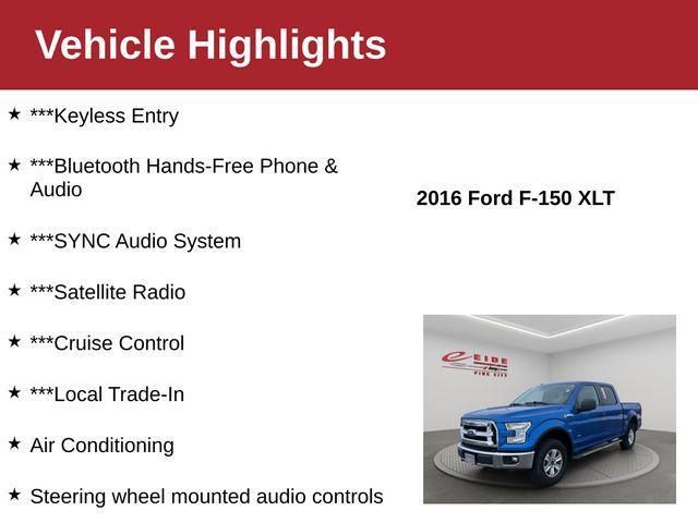 used 2016 Ford F-150 car, priced at $14,500