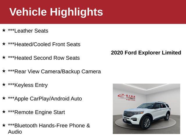 used 2020 Ford Explorer car, priced at $21,000