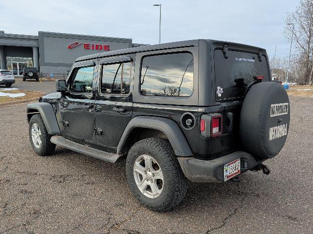 used 2021 Jeep Wrangler Unlimited car, priced at $23,500