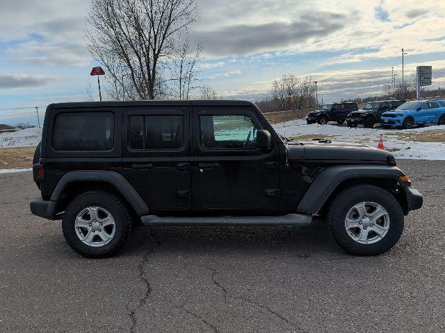 used 2021 Jeep Wrangler Unlimited car, priced at $23,500