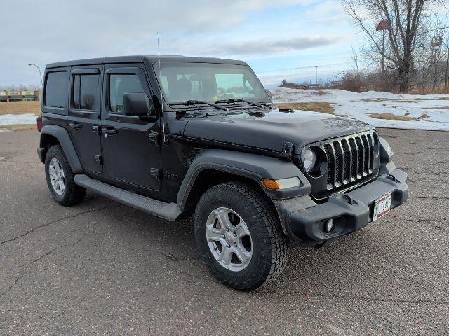 used 2021 Jeep Wrangler Unlimited car, priced at $23,500