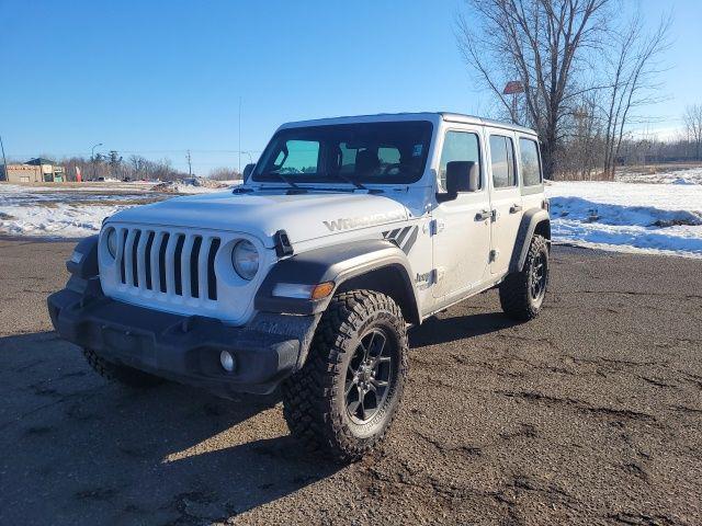 used 2021 Jeep Wrangler Unlimited car, priced at $25,000