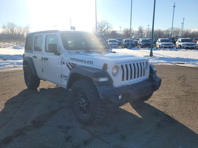 used 2021 Jeep Wrangler Unlimited car, priced at $25,000