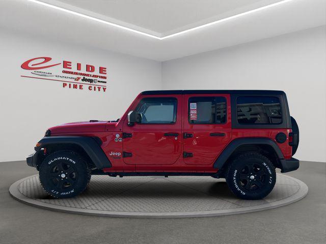 used 2018 Jeep Wrangler Unlimited car, priced at $16,000