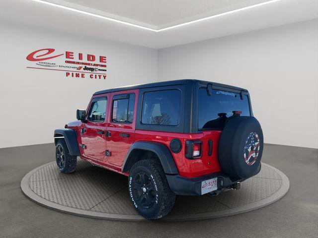 used 2018 Jeep Wrangler Unlimited car, priced at $16,000