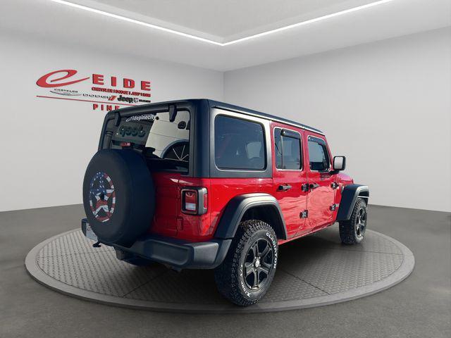 used 2018 Jeep Wrangler Unlimited car, priced at $16,000