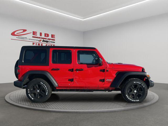 used 2018 Jeep Wrangler Unlimited car, priced at $16,000