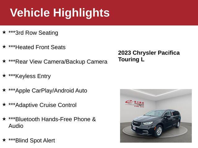 used 2023 Chrysler Pacifica car, priced at $22,850
