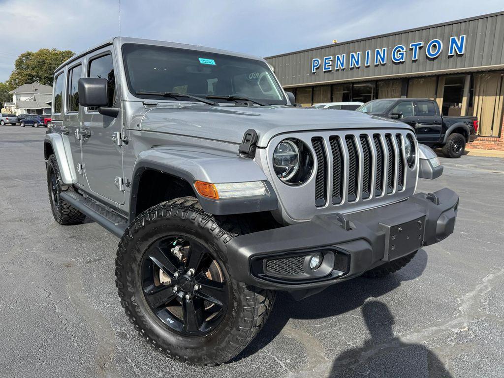 used 2020 Jeep Wrangler Unlimited car, priced at $34,998