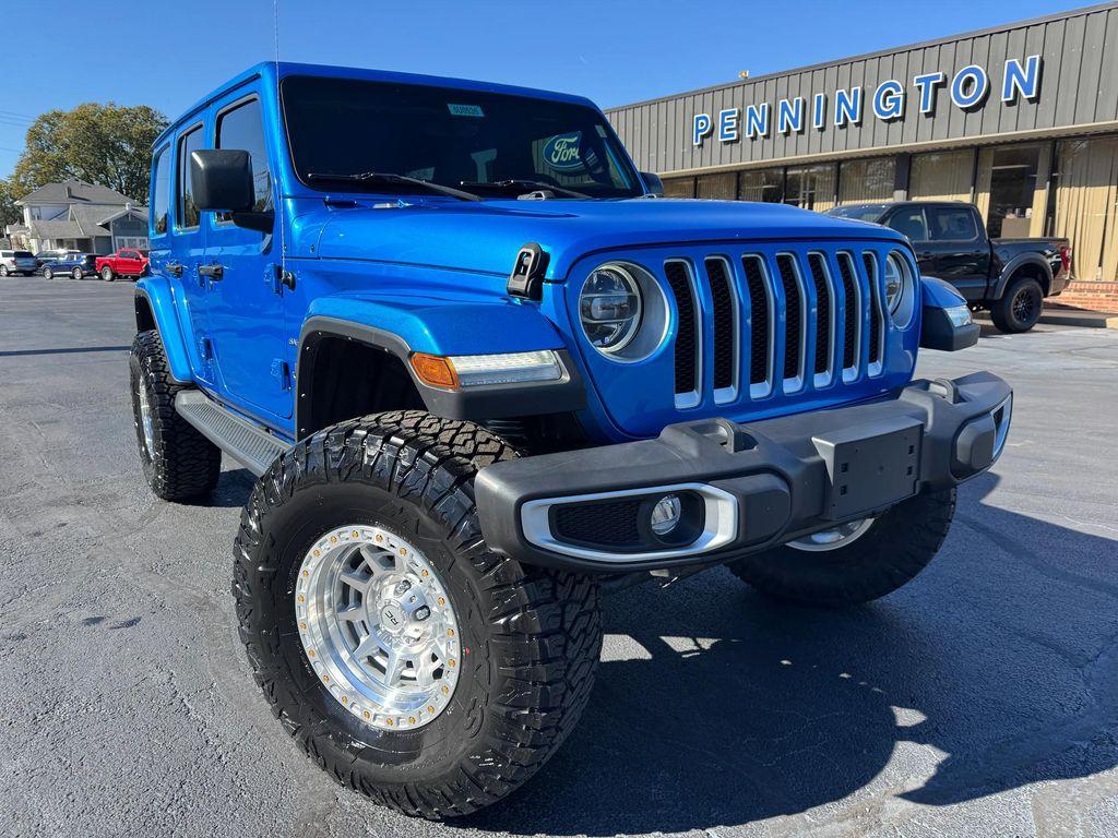used 2021 Jeep Wrangler Unlimited car, priced at $36,998