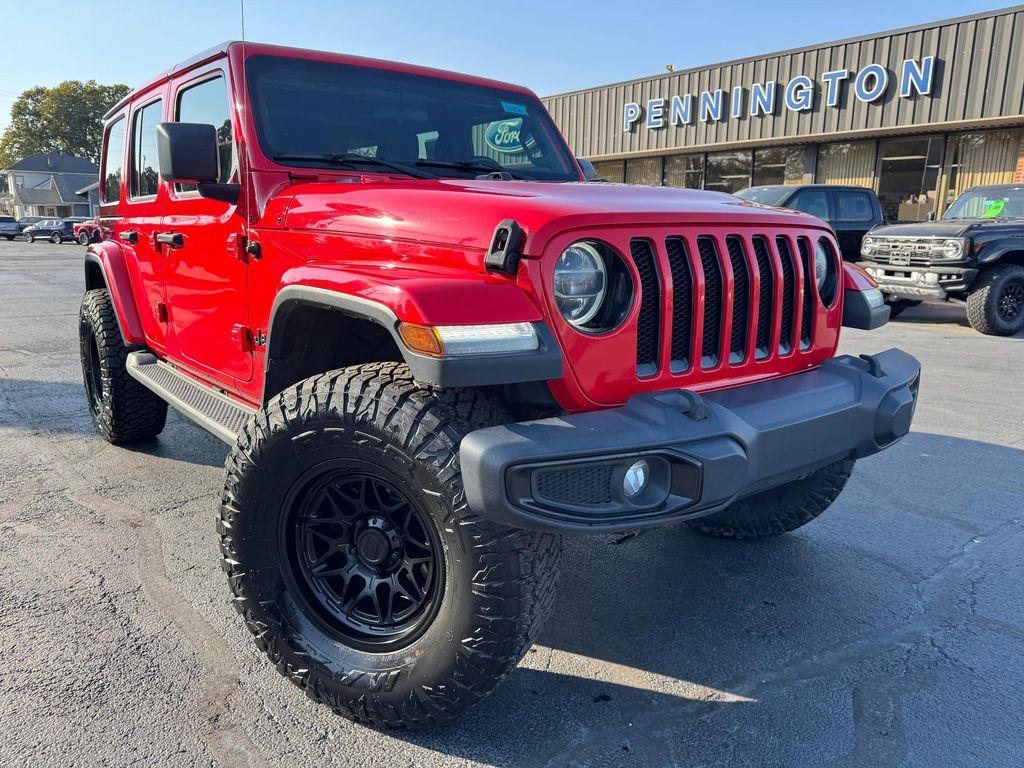used 2021 Jeep Wrangler car, priced at $40,399