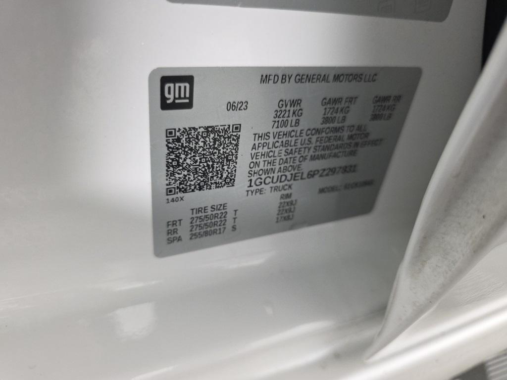 used 2023 Chevrolet Silverado 1500 car, priced at $50,780