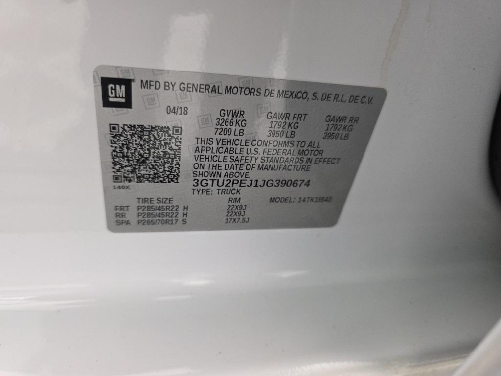 used 2018 GMC Sierra 1500 car, priced at $28,596