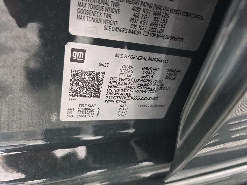 used 2025 Chevrolet Silverado 1500 car, priced at $40,887