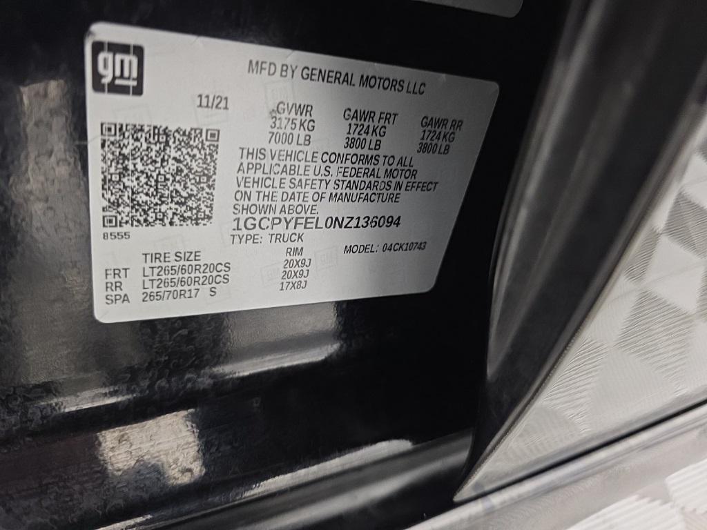 used 2022 Chevrolet Silverado 1500 car, priced at $34,913