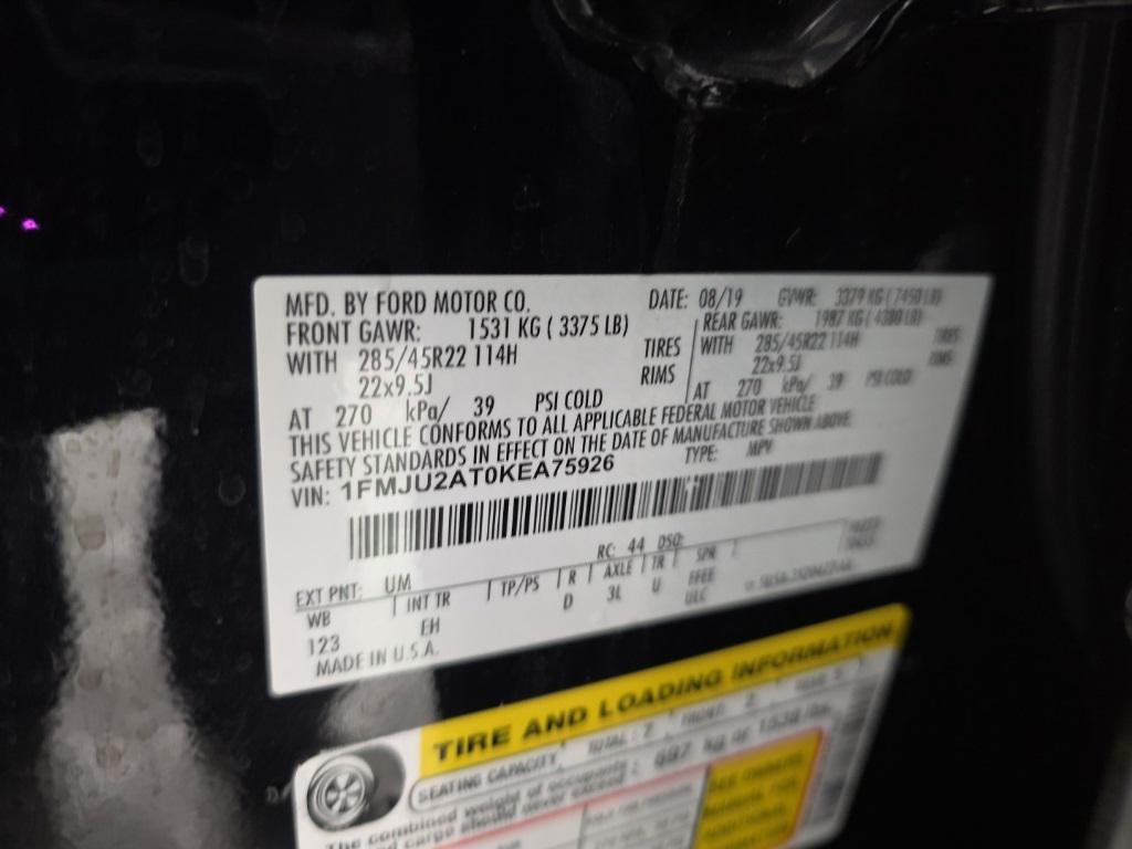 used 2019 Ford Expedition car, priced at $21,976