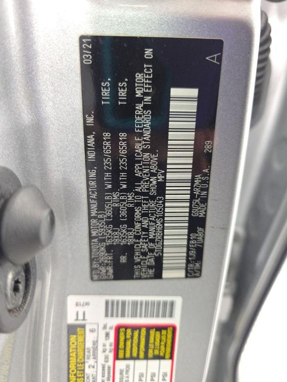 used 2021 Toyota Highlander car, priced at $25,722