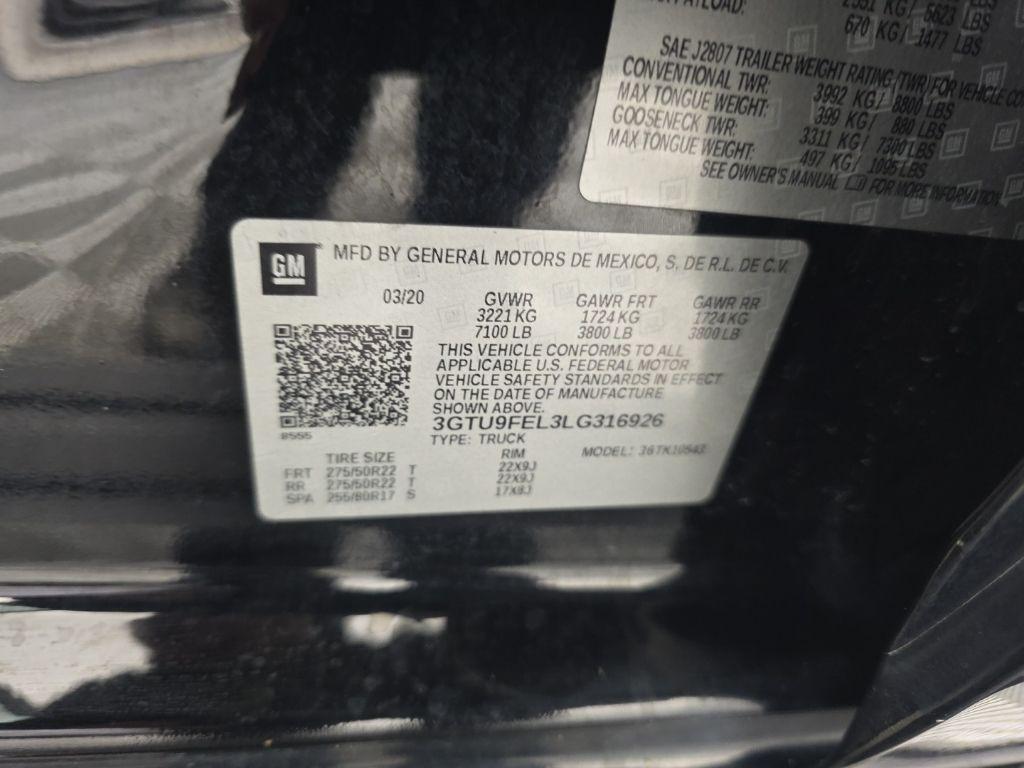 used 2020 GMC Sierra 1500 car, priced at $25,232