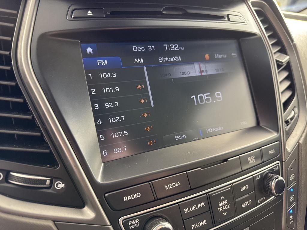 used 2018 Hyundai Santa Fe car, priced at $16,480