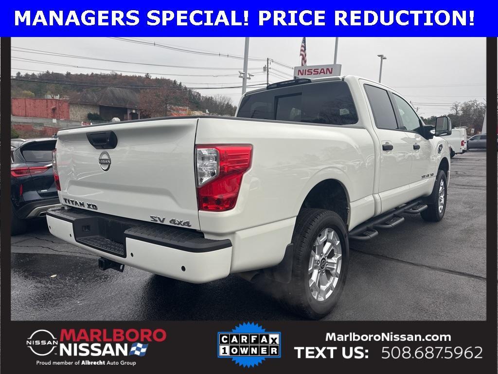 used 2024 Nissan Titan XD car, priced at $42,499